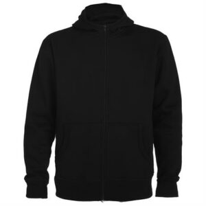 Felpa con Zip e Cappuccio Basic F1600_S
