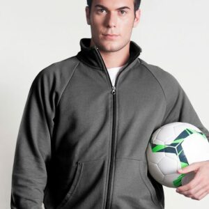 Felpa con Zip Girocollo Premium F3300_I