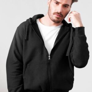 Felpa con Zip e Cappuccio Premium C3600_I